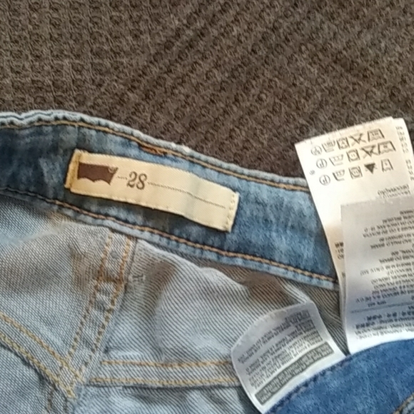 💙 Levi Strauss Light Wash Jeans Stretch size 28 - Picture 8 of 8